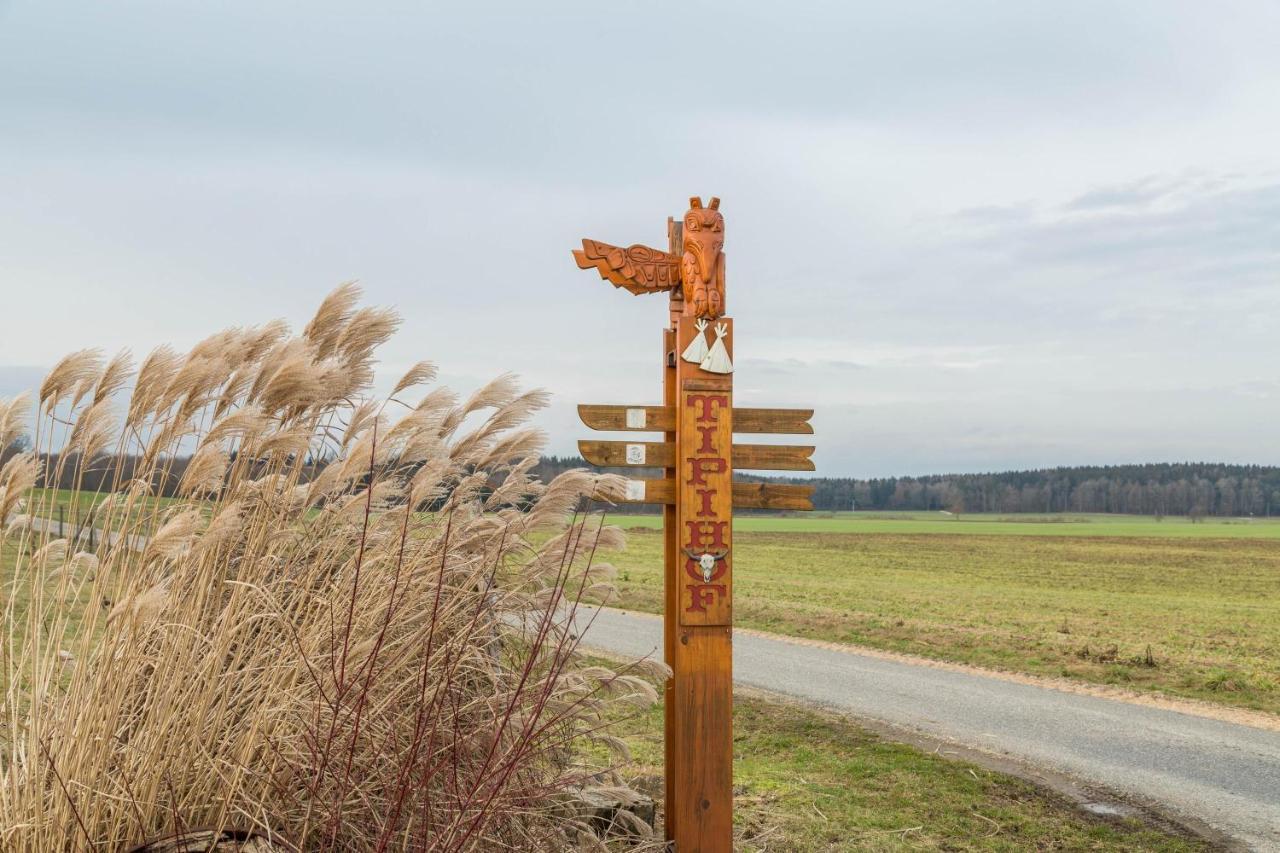 Ferienwohnung Tipihof Sauldorf Luaran gambar
